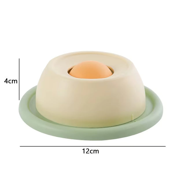 Anti-Slip Cat Slow Feeder Licking Plate – Interactive Food Toy for Cats