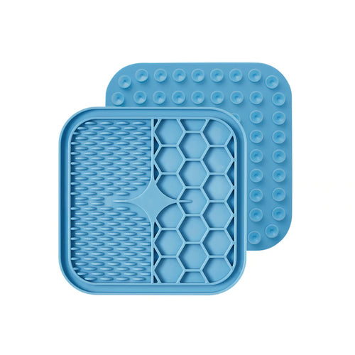 Anti-Slip Cat Slow Feeder Licking Plate – Interactive Food Toy for Cats
