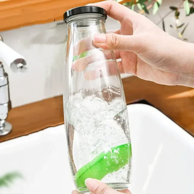 Bottle Cleaning Sponge Set – Soft Cleaner for Glasses, Cups, and Water Bottles