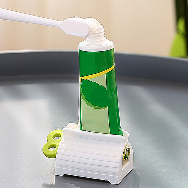 Toothpaste Tube Squeezer Roller – Easy-Use Tube Press for Bathroom Organization