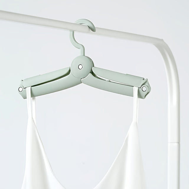Portable Foldable Travel Hangers – Non-Slip, Windproof Clothes Hanger Set