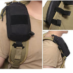 Compact Utility Pouch with Adjustable Shoulder Strap – Everyday Carry Organizer Bag