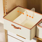 Foldable Clothes Storage Organizer Box for Closet and Drawer Organization