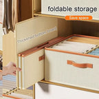 Foldable Clothes Storage Organizer Box for Closet and Drawer Organization