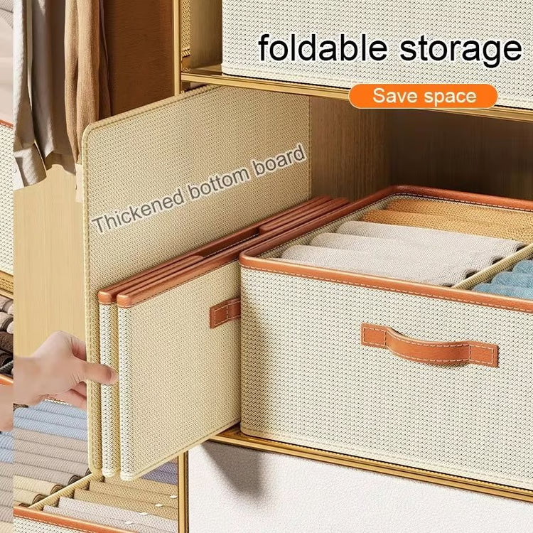 Foldable Clothes Storage Organizer Box for Closet and Drawer Organization