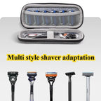 Portable Razor Storage Case for Travel and Bathroom Organization