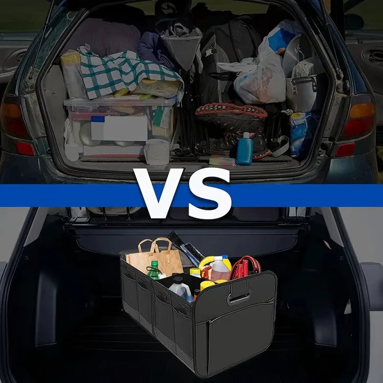Large Capacity Foldable Oxford Cloth Car Trunk Organizer