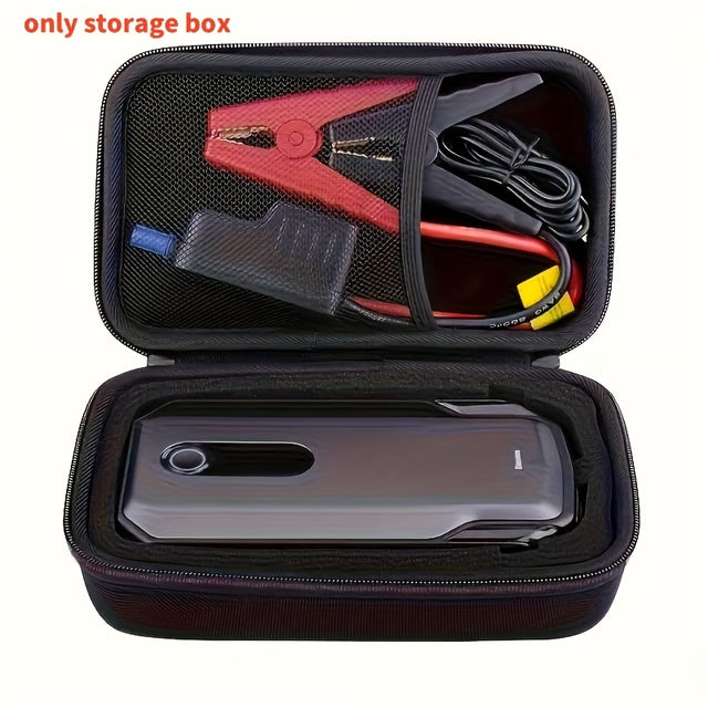 Shockproof Portable Car Storage Bag – EVA Hard Shell Organizer for Emergency Accessories