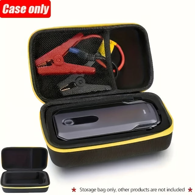 Shockproof Portable Car Storage Bag – EVA Hard Shell Organizer for Emergency Accessories