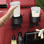 Multifunctional Rear Car Seat Cup Holder – Space-Saving Backseat Organizer