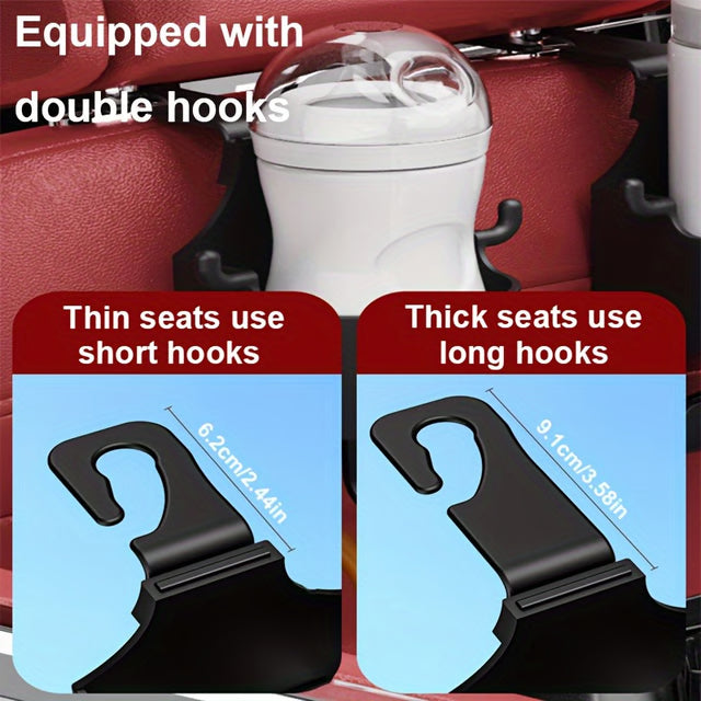 Multifunctional Rear Car Seat Cup Holder – Space-Saving Backseat Organizer