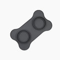 Collapsible Silicone Pet Bowl with Feeding Mat – Portable Dog and Cat Feeding Set