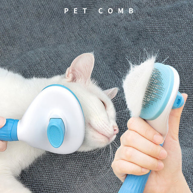 Stainless Steel Pet Grooming Comb – Hair Brush for Cats and Dogs